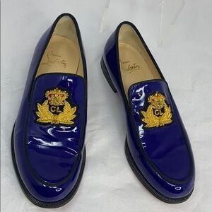 Christian Louboutin Sz 34.5 Laperouza Loafers